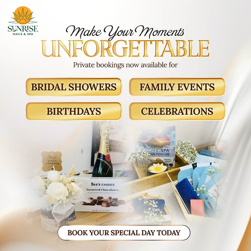 ✨ Sunrise Nails & Spa - Promotion ✨